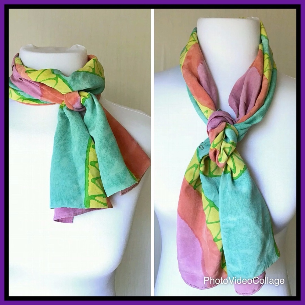 Boho Chic Watermelon Print Scarf